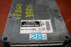 БЛОК УПРАВЛЕНИЯ  YARIS 1.3 89661-52280