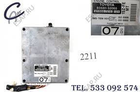 БЛОК УПРАВЛЕНИЯ YARIS I 1,0 89661-52065 211000-7215 1SZFE