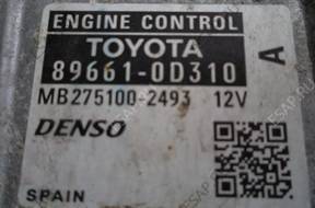 БЛОК УПРАВЛЕНИЯ YARIS II 1.3   КОМПЛЕКТ 89661-0D310