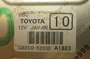 БЛОК УПРАВЛЕНИЯ   YARIS II 2011 год, 1.3 G92C0-52030