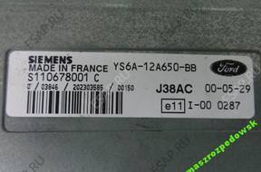 БЛОК УПРАВЛЕНИЯ YS6A-12A650-BB S110678001C FIESTA 1.2