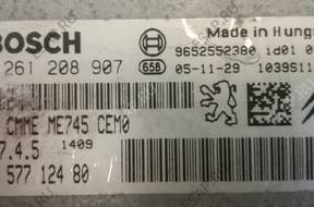БЛОК УПРАВЛЕНИЯ z BSI C2 1.6 VTS 0261208907 9657712480