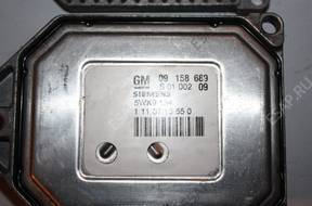 БЛОК УПРАВЛЕНИЯ   Z18XE 09158689 5WK9154