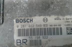 БЛОК УПРАВЛЕНИЯ ZAFIRA B ASTRA H   0281014549