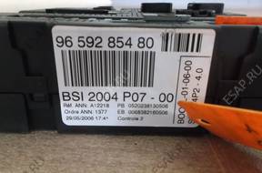 БЛОК УПРАВЛЕНИЯ ЗАМОК ЗАЖИГАНИЯ BSI PEUGEOT 207 1.6HDI