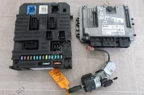 БЛОК УПРАВЛЕНИЯ ЗАМОК ЗАЖИГАНИЯ BSI PEUGEOT 207 1.6HDI