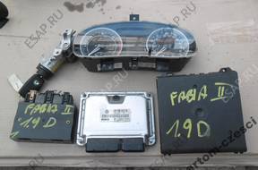 БЛОК УПРАВЛЕНИЯ ЗАМОК ЗАЖИГАНИЯ BSI SKODA FABIA II 1.9 TDI