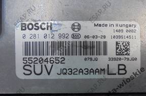 БЛОК УПРАВЛЕНИЯ ЗАМОК ЗАЖИГАНИЯ FIAT  1.9 55204652