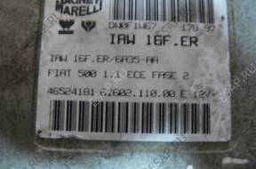 БЛОК УПРАВЛЕНИЯ ЗАМОК ЗАЖИГАНИЯ IMO FIAT SEICENTO IAW16F.ER D