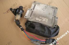 БЛОК УПРАВЛЕНИЯ ЗАМОК ЗАЖИГАНИЯ КЛЮЧ PEUGEOT 306 99 ГОД HDI