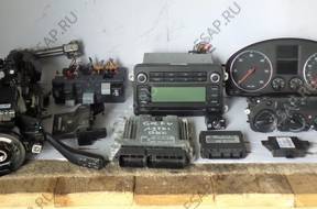 БЛОК УПРАВЛЕНИЯ ЗАМОК ЗАЖИГАНИЯ КЛЮЧ VW GOLF V 8P0 1.9TDI ZS