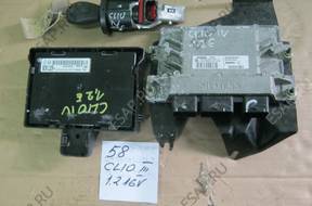 БЛОК УПРАВЛЕНИЯ ЗАМОК ЗАЖИГАНИЯ КОМПЛЕКТ CLIO III s120200105A
