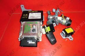 БЛОК УПРАВЛЕНИЯ ЗАМОК ЗАЖИГАНИЯ КОМПЛЕКТ KIA PICANTO 1,0E 2012 год,