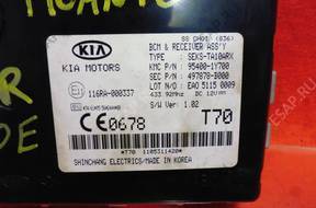 БЛОК УПРАВЛЕНИЯ ЗАМОК ЗАЖИГАНИЯ КОМПЛЕКТ KIA PICANTO 1,0E 2012 год,