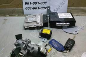 БЛОК УПРАВЛЕНИЯ ЗАМОК ЗАЖИГАНИЯ КОМПЛЕКТ KIA PICANTO 1,0E 2012 год,