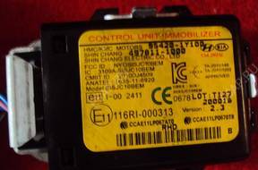 БЛОК УПРАВЛЕНИЯ ЗАМОК ЗАЖИГАНИЯ КОМПЛЕКТ KIA PICANTO 1,2E 2012 год,