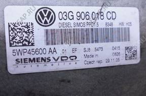 БЛОК УПРАВЛЕНИЯ ЗАМОК ЗАЖИГАНИЯ КОМПЛЕКТ  VW PASSAT B6 2.0 TDI