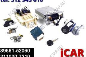 БЛОК УПРАВЛЕНИЯ ЗАМОК ЗАЖИГАНИЯ КОМПЛЕКТ YARIS 99-05 1.0 16V VVTI