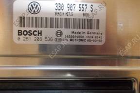 БЛОК УПРАВЛЕНИЯ ЗАМОК ЗАЖИГАНИЯ ПАНЕЛЬ ПРИБОРОВ VW PASSAT B5 2.0 ALT 05'