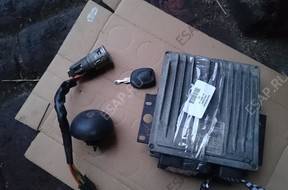 БЛОК УПРАВЛЕНИЯ ЗАМОК ЗАЖИГАНИЯ RENAULT CLIO III 2004 год 1.5 DCI