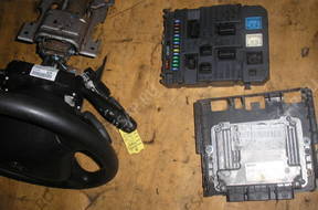 БЛОК УПРАВЛЕНИЯ+BSI+ЗАМОК ЗАЖИГАНИЯ+КЛЮЧ PEUGEOT 207 1.6HDI