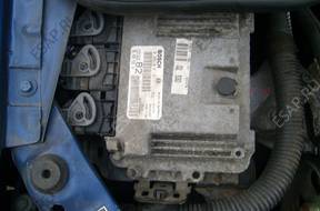 БЛОК УПРАВЛЕНИЯ+ЗАМОК ЗАЖИГАНИЯ КЛЮЧ- PEUGEOT 206 1.4 HDI