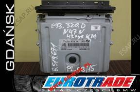 BMW 3 E90 E92 LCI БЛОК УПРАВЛЕНИЯ N47N 0281017024 8510829