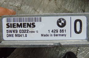 BMW БЛОК УПРАВЛЕНИЯ 1429999 SIEMENS 5WK9 0322 DME MS41.0