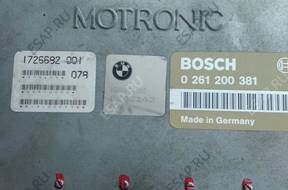 bmw e30 320i m20b20 2.0 e34 БЛОК УПРАВЛЕНИЯ 0 261 200 381
