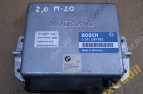 BMW E34 E30 2,0i M20 БЛОК УПРАВЛЕНИЯ ДВИГАТЕЛЕМ 0261200152
