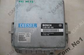 BMW E34 TDS БЛОК УПРАВЛЕНИЯ ДВИГАТЕЛЕМ 0 281 001 183