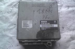 BMW E36 318 TDS БЛОК УПРАВЛЕНИЯ ДВИГАТЕЛЕМ 0 281 001 243