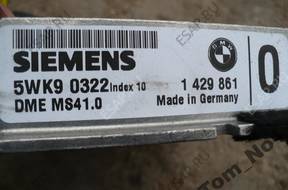 BMW E39 528i БЛОК УПРАВЛЕНИЯ Siemens MS41.0 DME КЛЮЧ