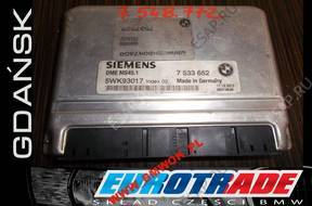 BMW E46 E60 E83 БЛОК УПРАВЛЕНИЯ SIEMENS 5WK93017 7533652