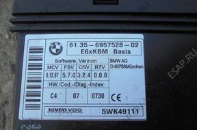 BMW E60 E61 МОДУЛЬ БЛОК УПРАВЛЕНИЯ КОМФОРТОМ 61356957528