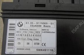 BMW E60 E61 МОДУЛЬ БЛОК УПРАВЛЕНИЯ КОМФОРТОМ 61359176069