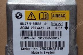 BMW E60 E61 МОДУЛЬ СЕНСОР AIR BAG 65779160558