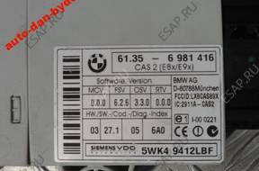 BMW E60 E65 МОДУЛЬ БЛОК УПРАВЛЕНИЯ CAS 6981416