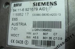 BMW E65 735i  БЛОК УПРАВЛЕНИЯ ТЕЛЕФОНОМ SIEMENS 921679