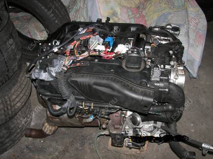 BMW E65 E66 двигатель 730d 3.0d M57N2 motor