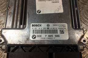 BMW E70  3.5D БЛОК УПРАВЛЕНИЯ ДВИГАТЕЛЕМ 7805586 0281014206