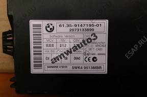 BMW E81 E87 E90 E91 9147195 МОДУЛЬ CAS 3