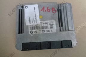 BMW E87 1,6 i  БЛОК УПРАВЛЕНИЯ ДВИГАТЕЛЕМ 7 550 688