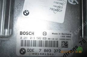 BMW E87 E90 БЛОК УПРАВЛЕНИЯ 0281013502