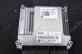 BMW E87 E90 БЛОК УПРАВЛЕНИЯ 2.0D 0281013537 DDE7807828