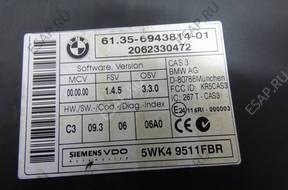 BMW E87 E90 БЛОК УПРАВЛЕНИЯ МОДУЛЬ 61356943814
