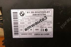 BMW E87 E90 E91 9147220 БЛОК УПРАВЛЕНИЯ МОДУЛЬ CAS