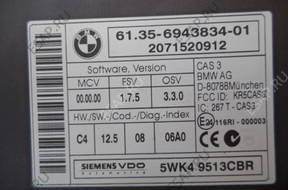 BMW E87 E90 E91 МОДУЛЬ БЛОК УПРАВЛЕНИЯ CAS 6943834