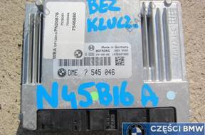 BMW E87 E90 N45 116i 316i БЛОК УПРАВЛЕНИЯ ДВИГАТЕЛЕМ 7545046