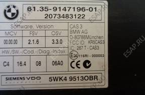 BMW E87 МОДУЛЬ CAS 3 ( 9147196 )